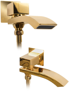 Душевая система Grocenberg GB5007 Золото